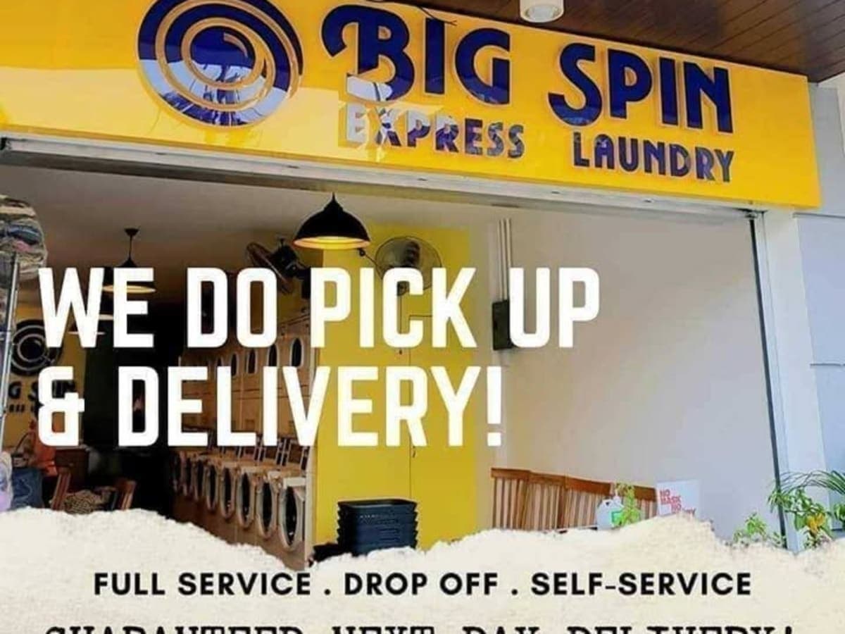 Big Spin Express Laundry laundry shop in Parañaque