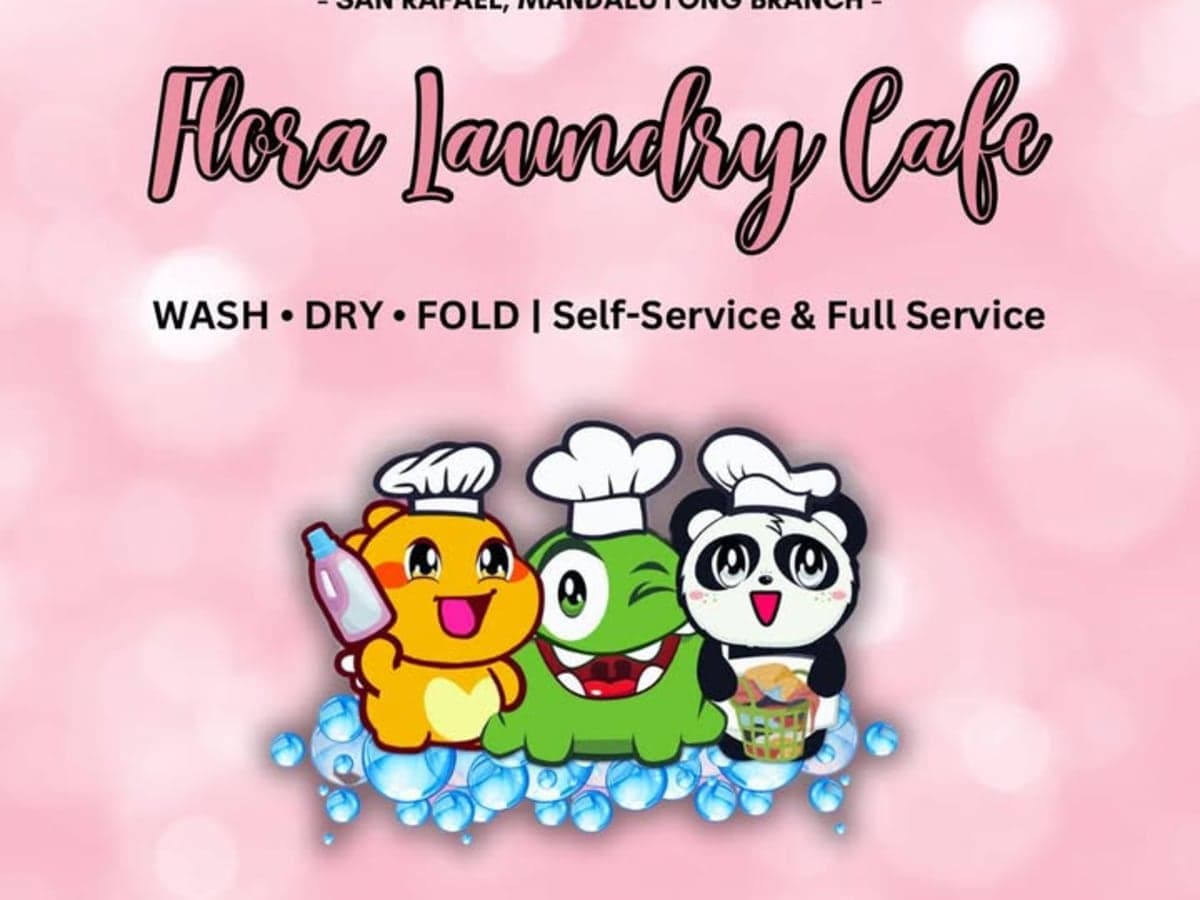 Flora Laundry Cafe - San Rafael Mandaluyong laundry shop in Mandaluyong