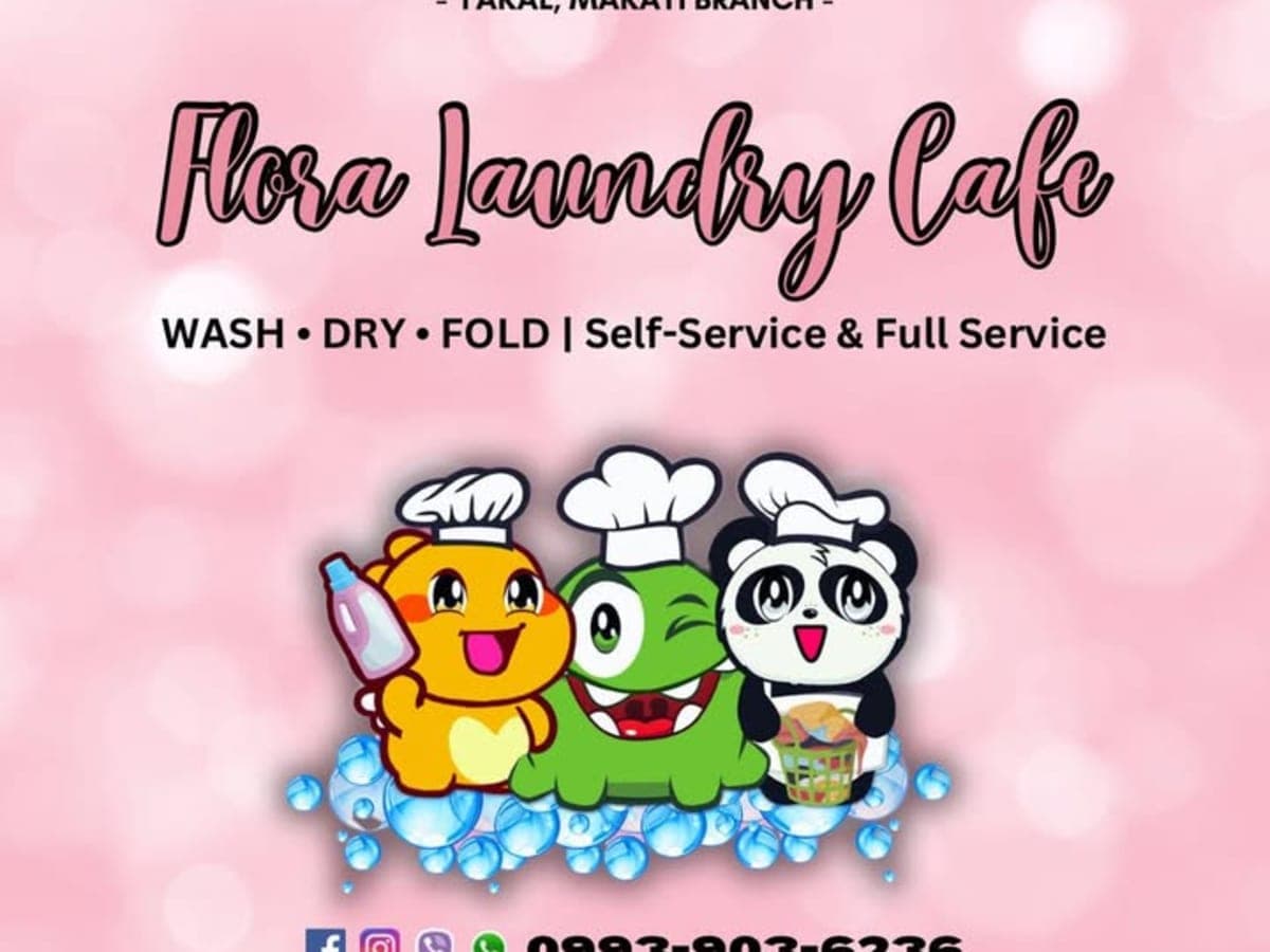 Flora Laundry Cafe - Yakal, Makati laundry shop in Makati
