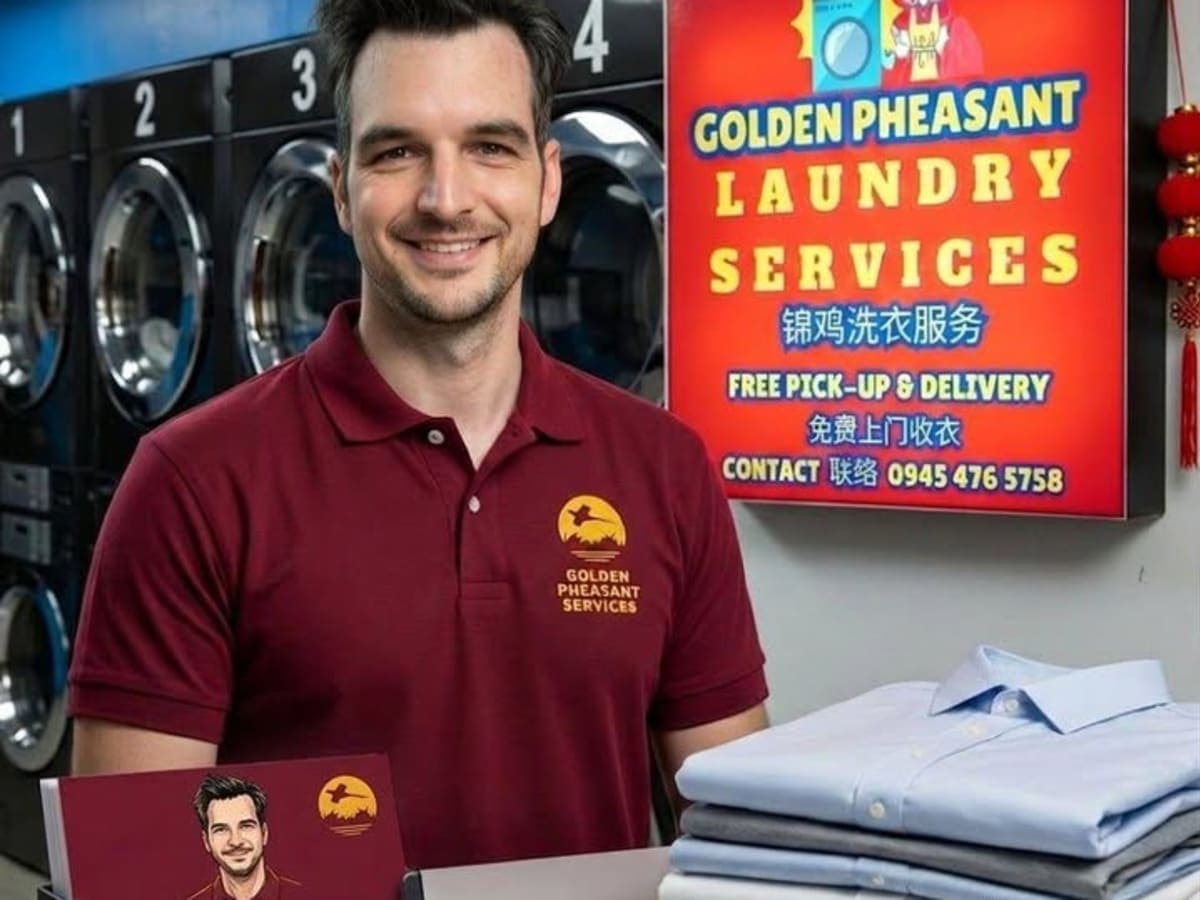 Golden Pheasant Laundry Services laundry shop in Parañaque