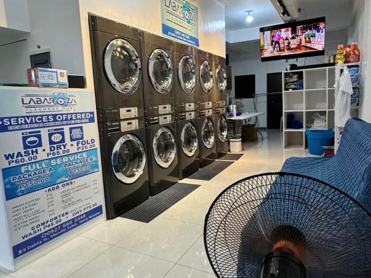 LABAROZA laundry hub laundry shop in Navotas