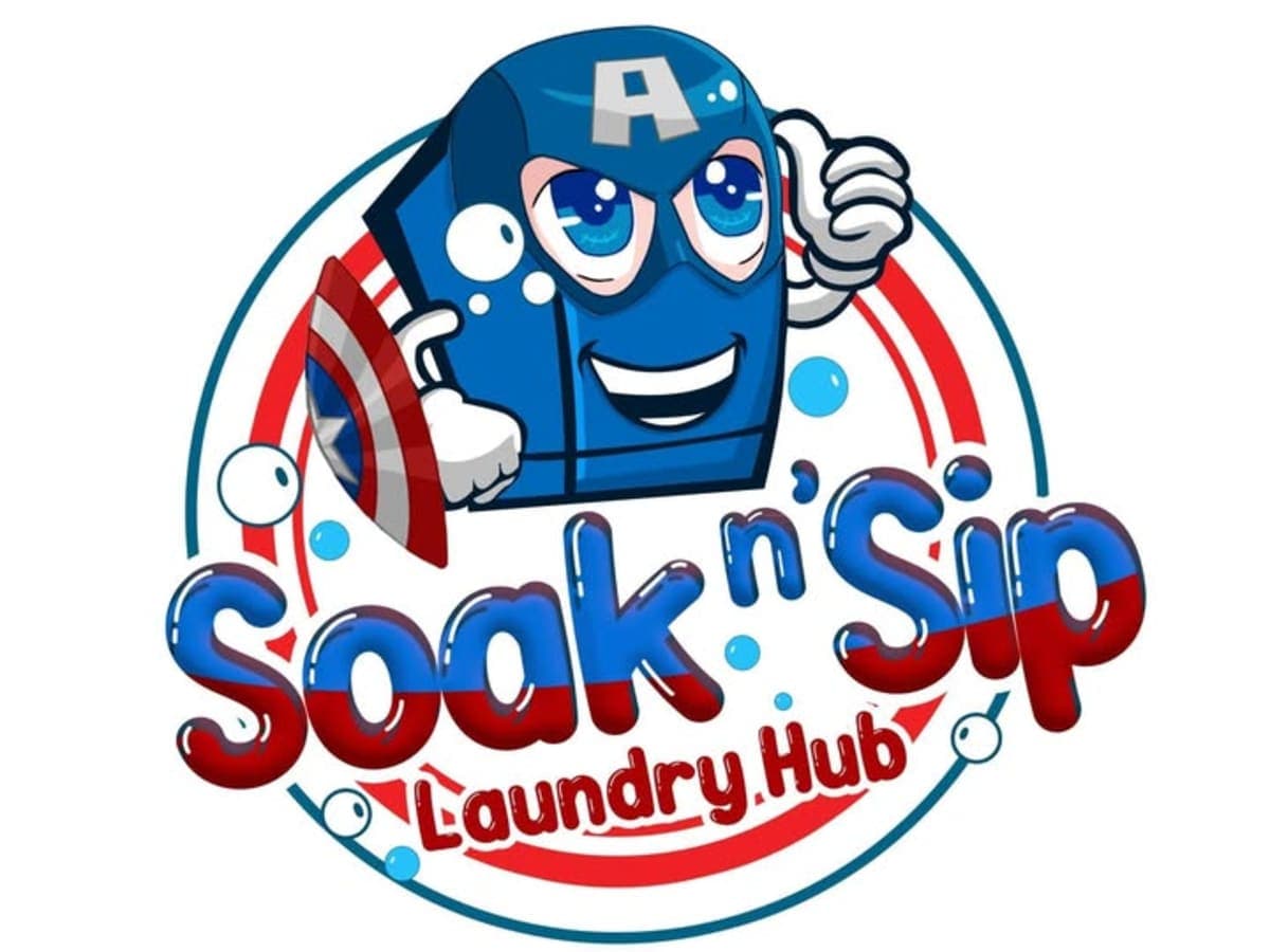 Soak n' Sip Laundry Hub