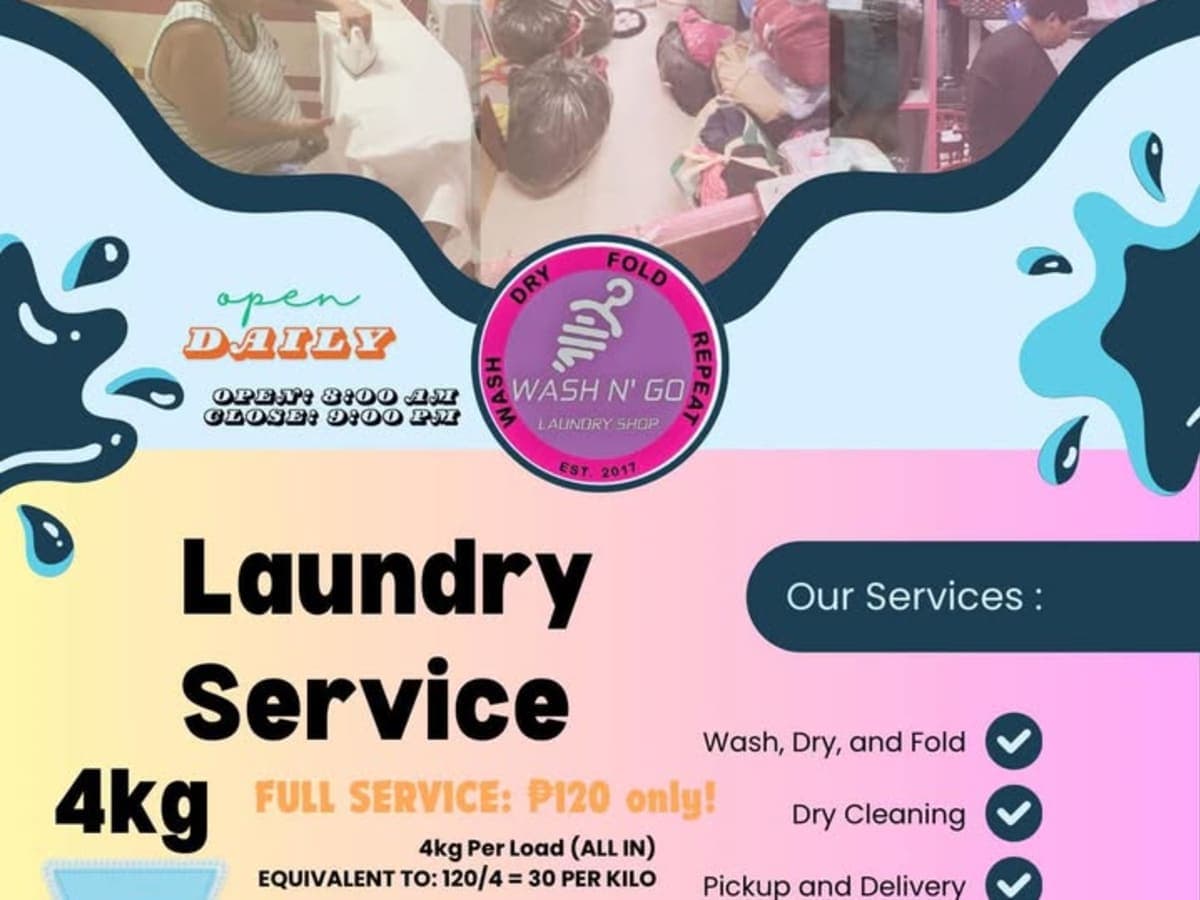 Wash N Go Laundry Shop laundry shop in Makati