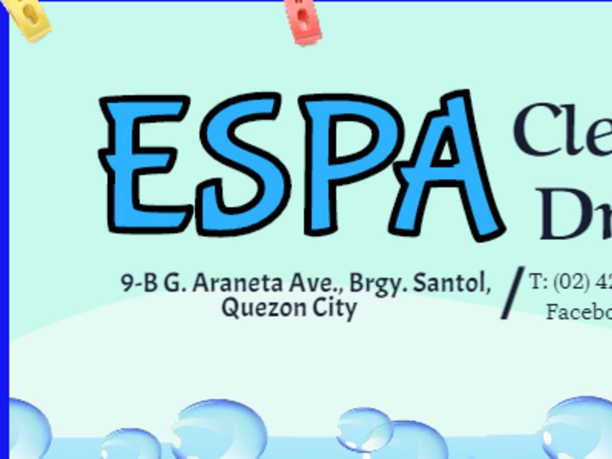 ESPA CLEAN LAUNDRY & DRY CLEAN SHOP laundry shop in Quezon City