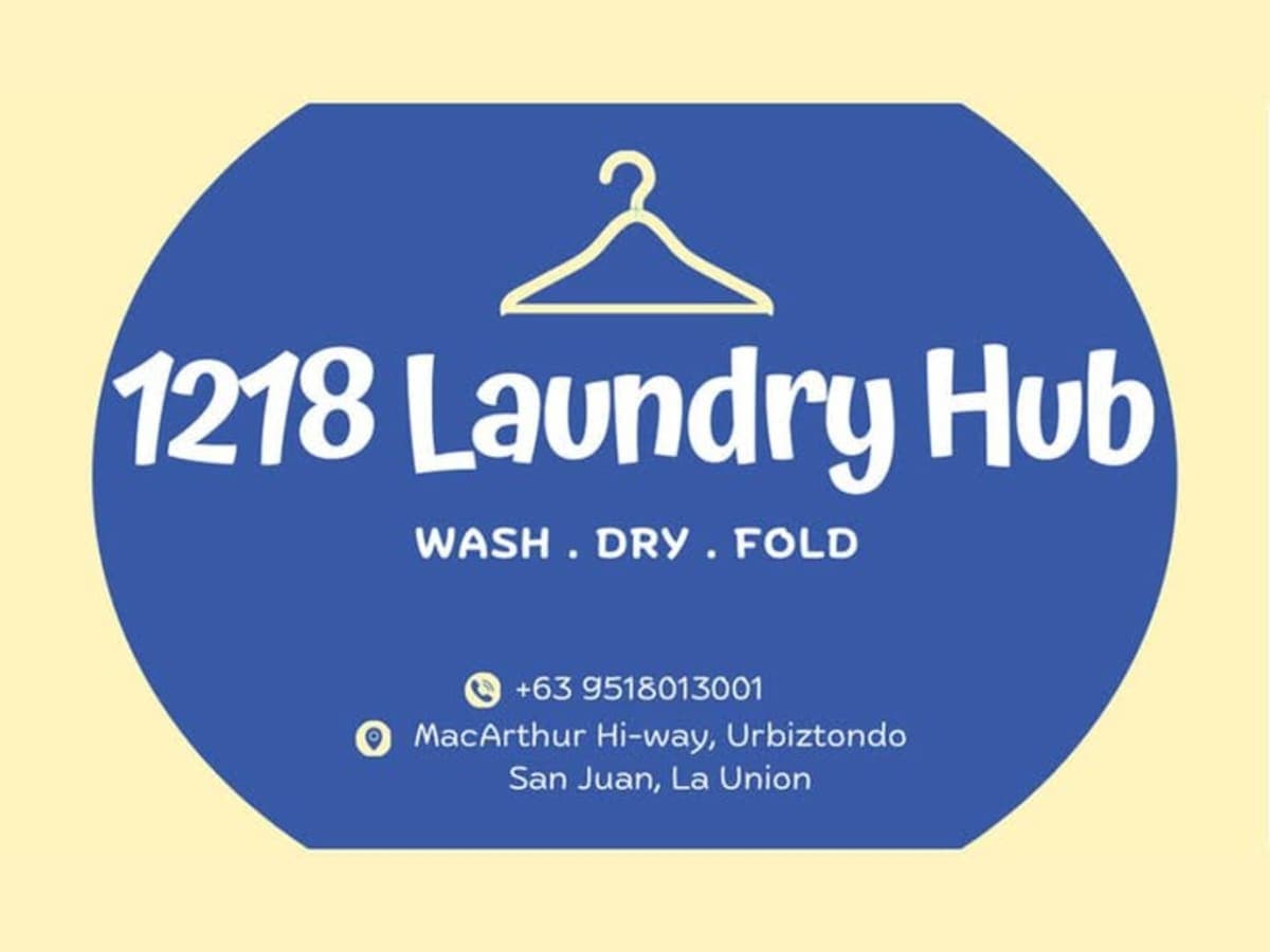 1218 Laundy Hub laundry shop in San Fernando City