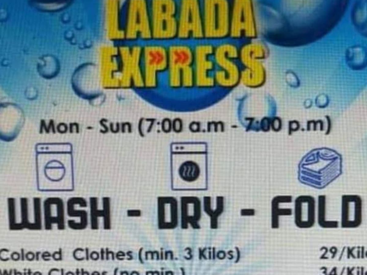 LABADA EXPRESS laundry shop in Mandaue City