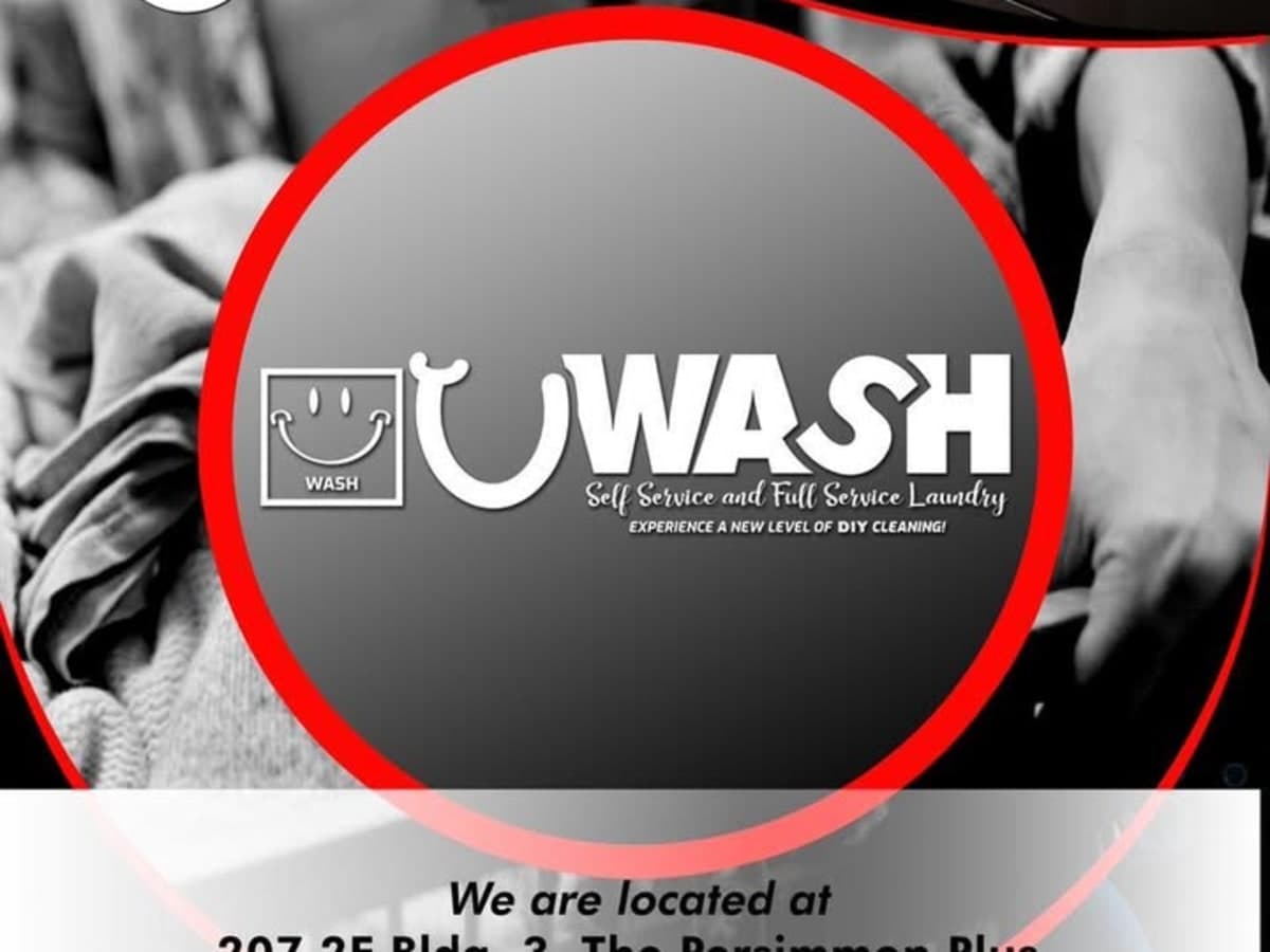 UWASH, The Persimmon Plus laundry shop in Cebu City