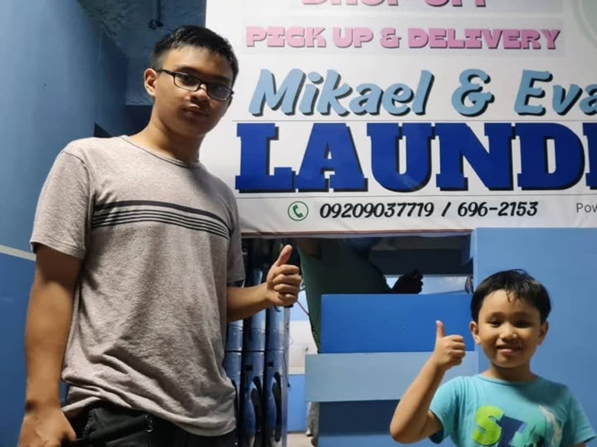 Evan's Laundry laundry shop in Dagupan City