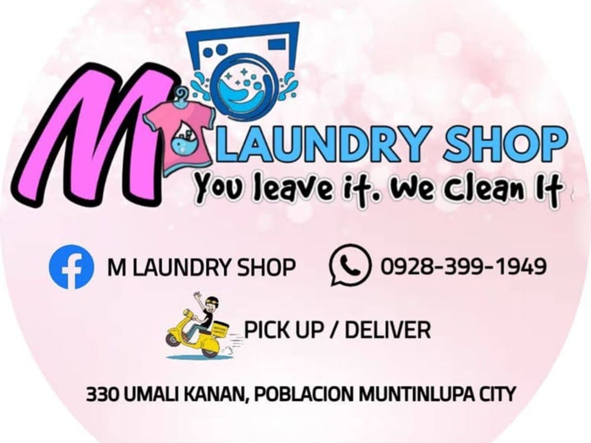 M laundry Shop ( Poblacion Muntinlupa ) laundry shop in Muntinlupa