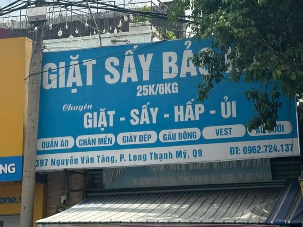 Giặt Sấy Bảo Hân 25k/6KG laundry shop in Ho Chi Minh City