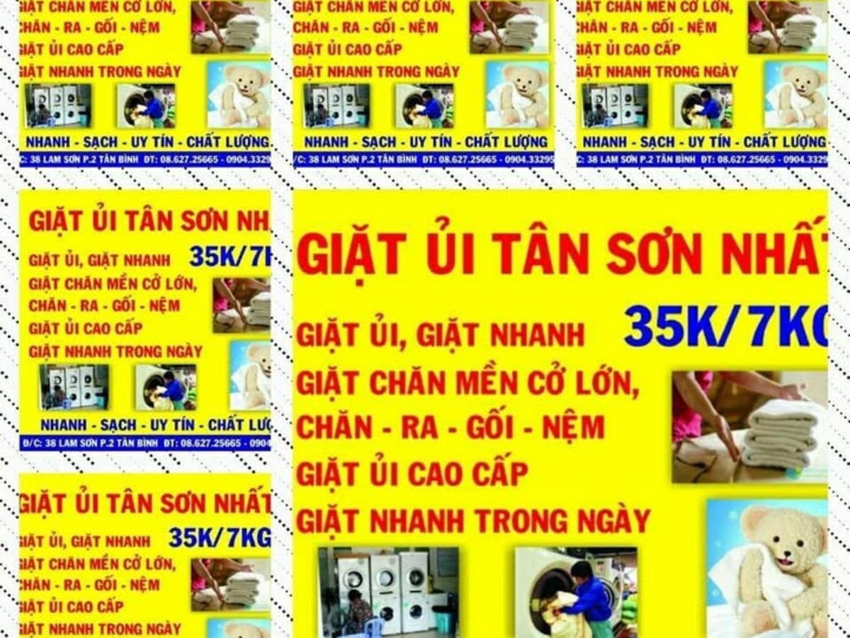 Giặt ủi Tân Sơn Nhất laundry shop in Ho Chi Minh City