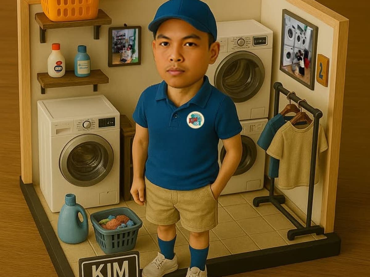 Giặt Sấy KIM laundry shop in Da Nang