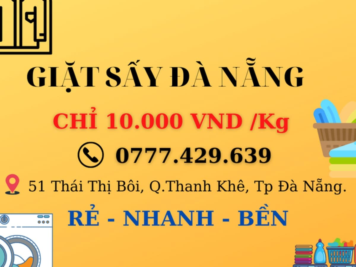 Giặt Sấy Đà Nẵng laundry shop in Da Nang