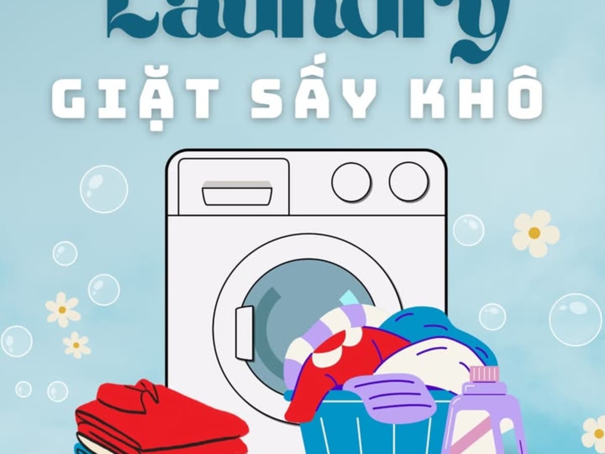 Laundry - Giặt sấy Khô