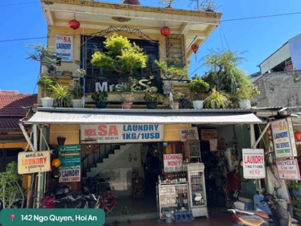 Laundry Hoi An MRS SA laundry shop in Hoi An