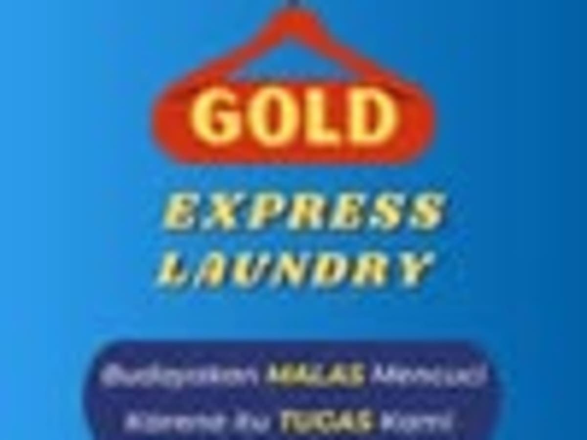 GOLD LAUNDRY EXPRESS laundry shop in Malang
