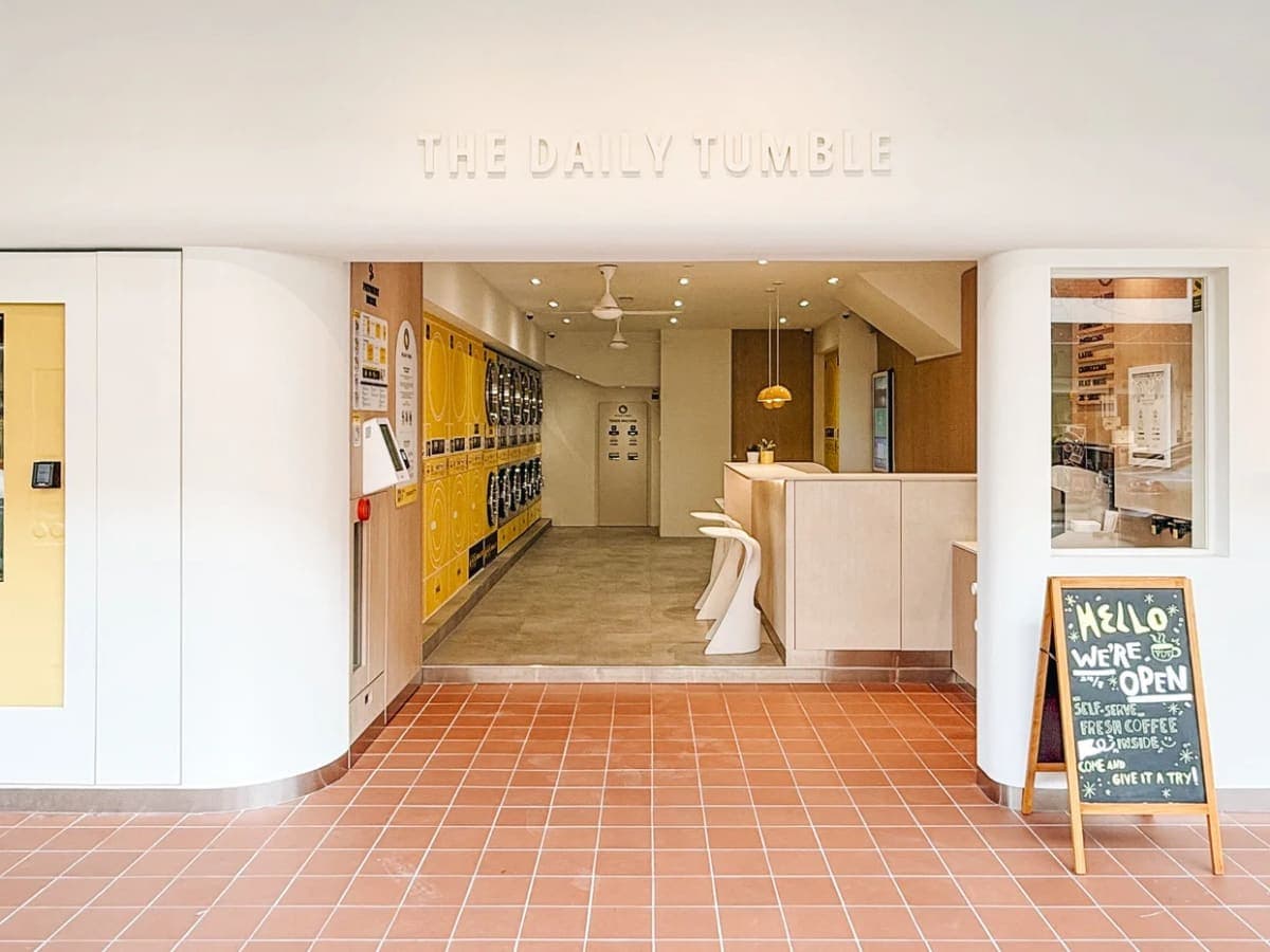 The Daily Tumble | 24-Hr Self-Service Laundry + Specialty Coffee laundry shop in Novena
