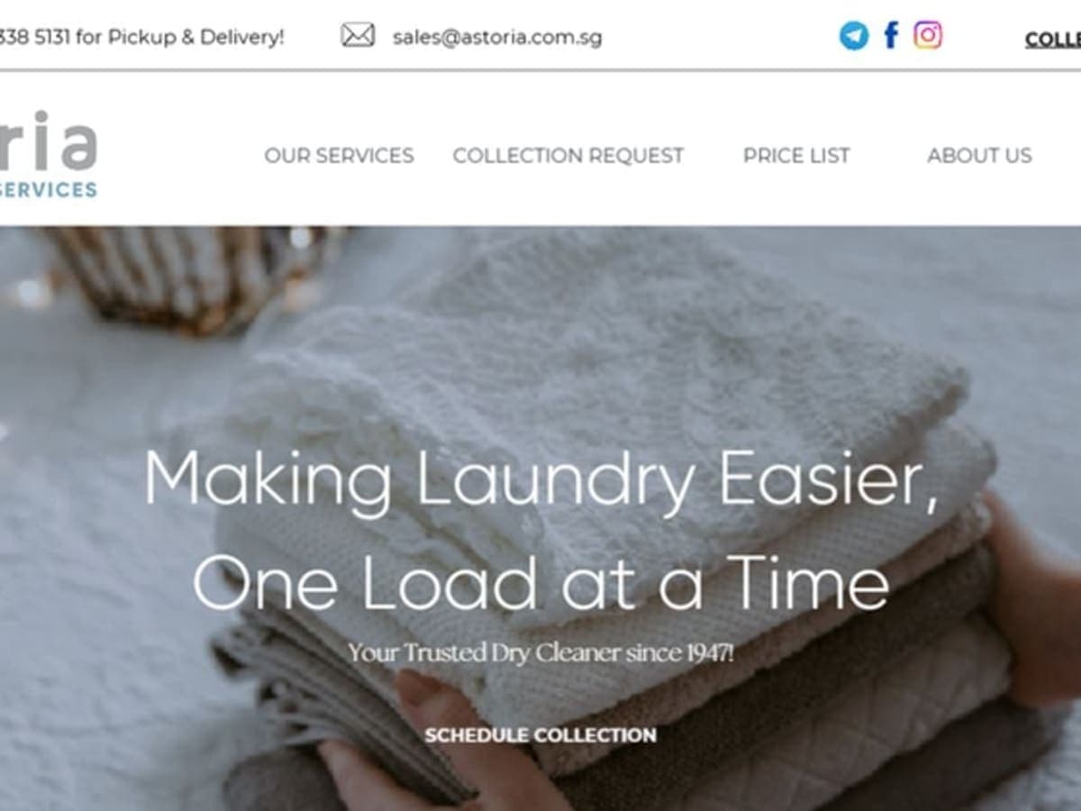 Astoria Dry Cleaning Services - Coronation Shopping Plaza laundry shop in Orchard