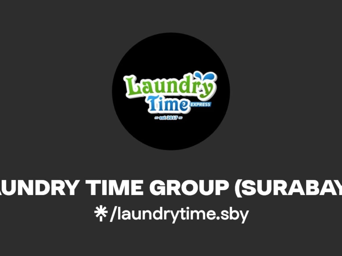 Laundry Time Premium laundry shop in Surabaya