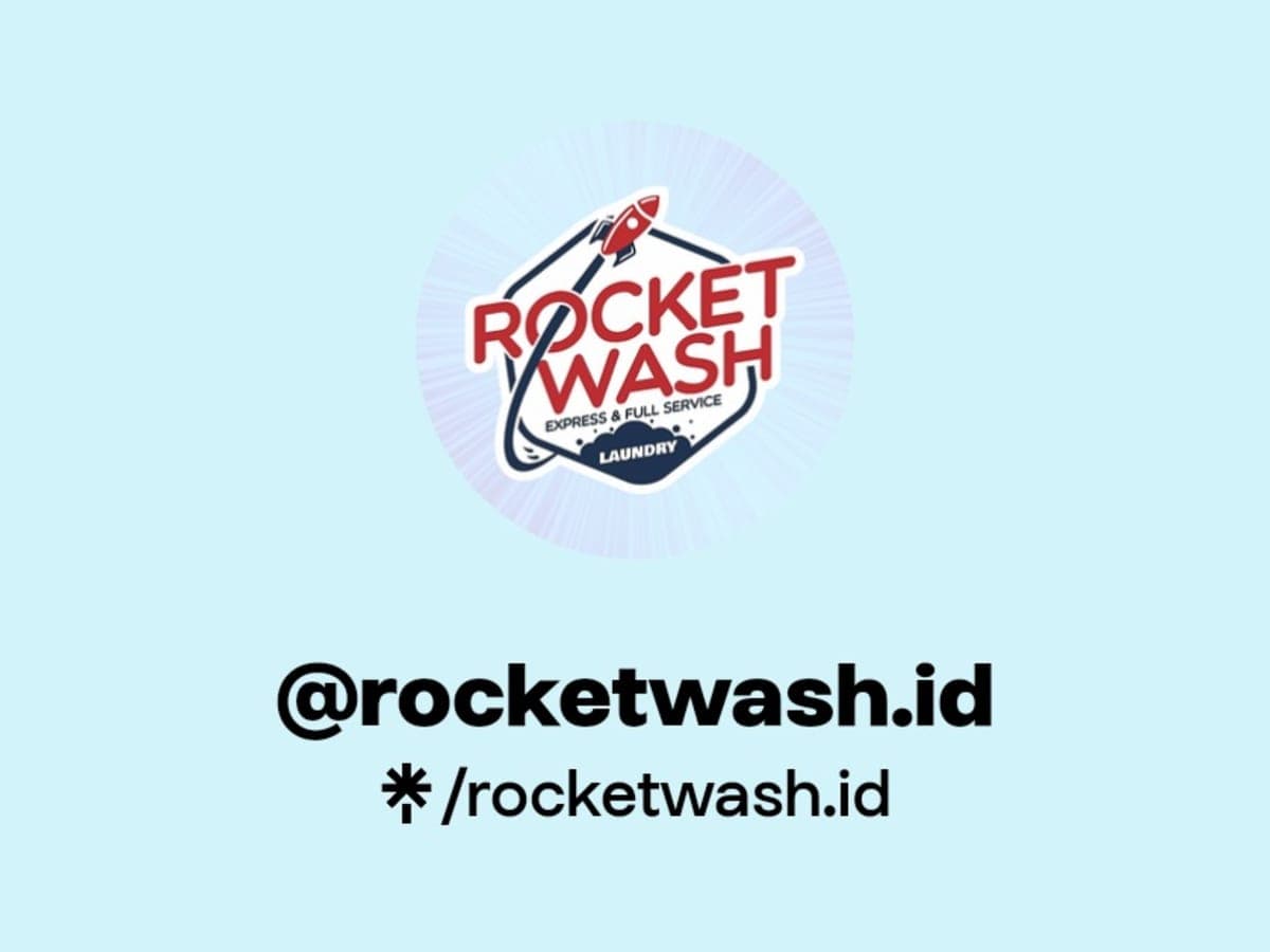 Rocket Wash Laundry | Express & Full Service | Self Service laundry shop in Jakarta Timur