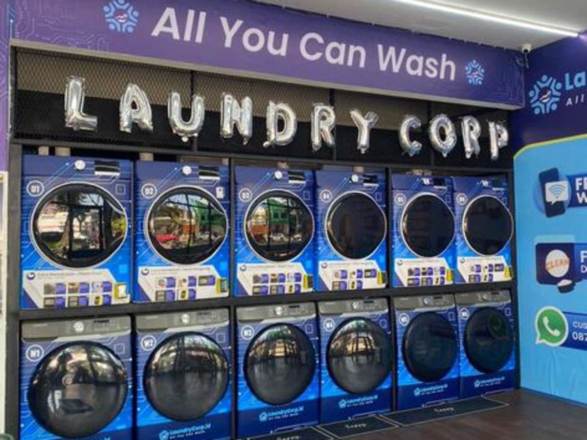 LaundryCorp - Laundry Self Service Ciapus Kota Batu, Bogor.