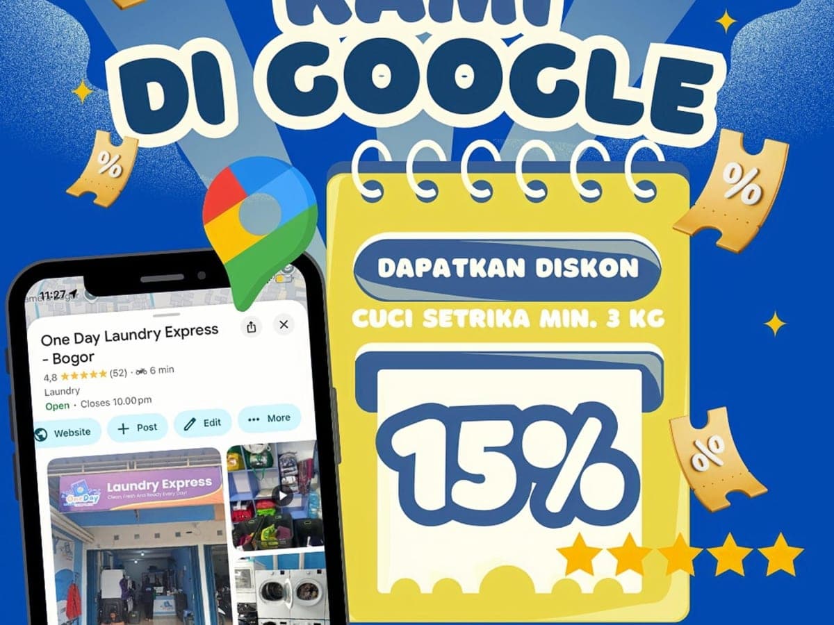 Laundry Express Bogor - One Day Laundry Express 4 Jam & Antar Jemput