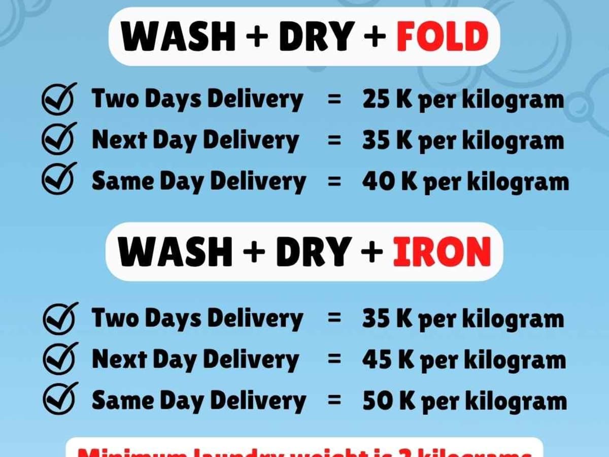 Laundry Open Bali laundry shop in Badung