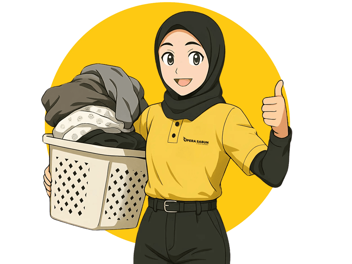 Laundry Opera Sabun Nologaten laundry shop in Yogyakarta