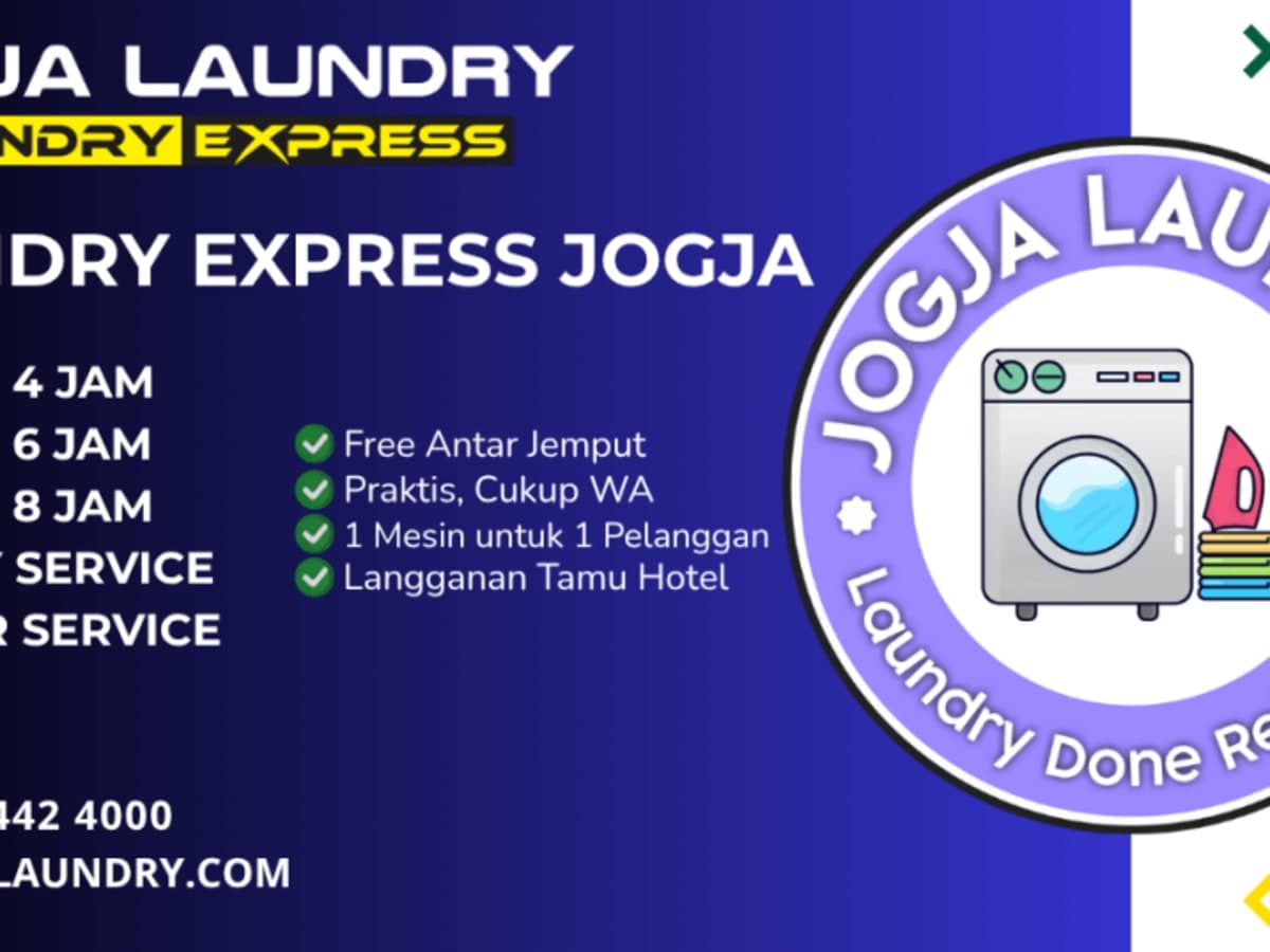 Jogja Laundry laundry shop in Yogyakarta