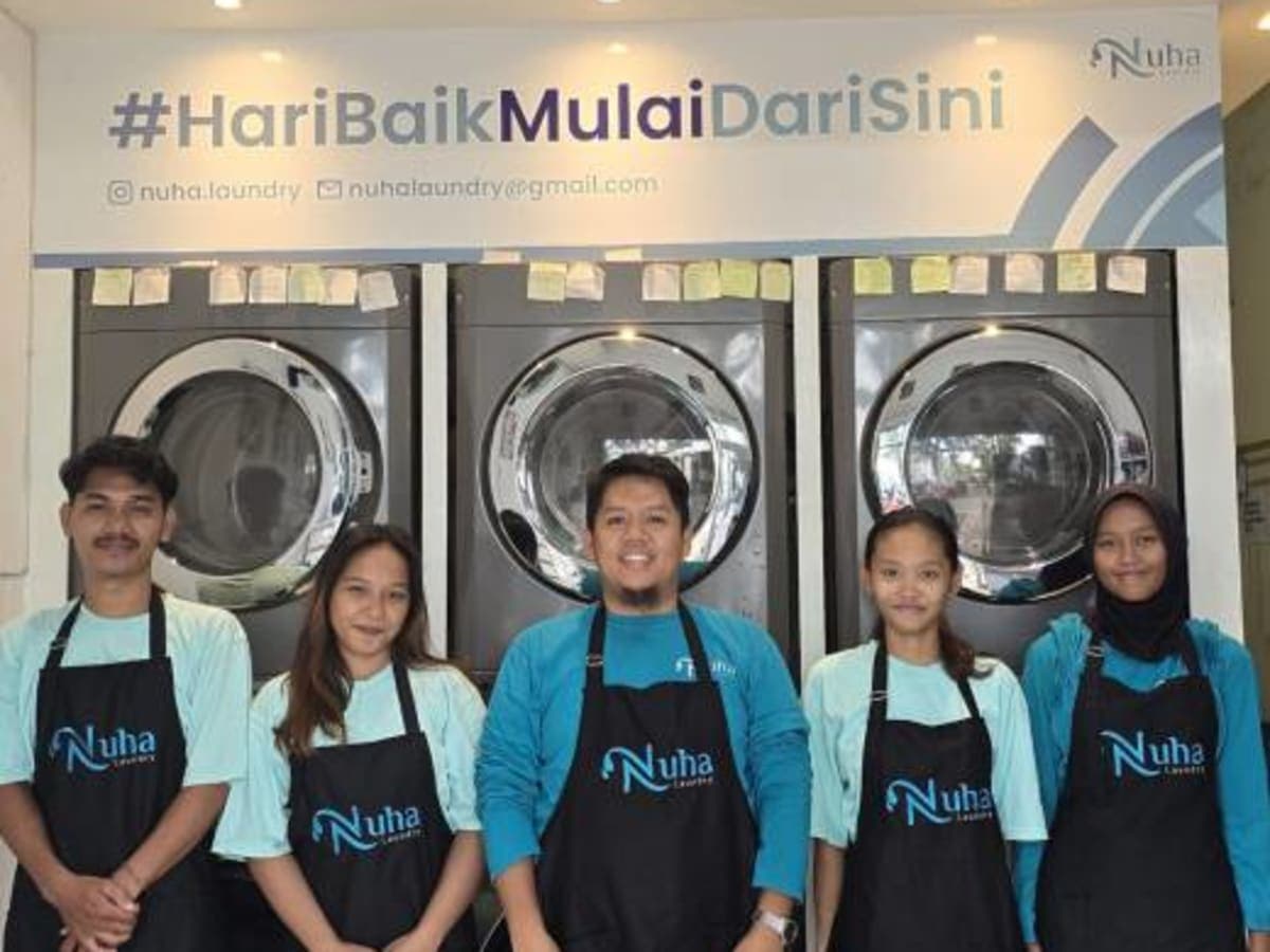 Nuha Laundry Palembang laundry shop in Palembang