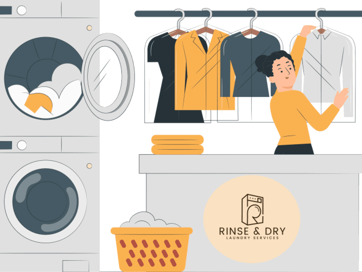 Rinse & Dry Laundry Services laundry shop in Lipa