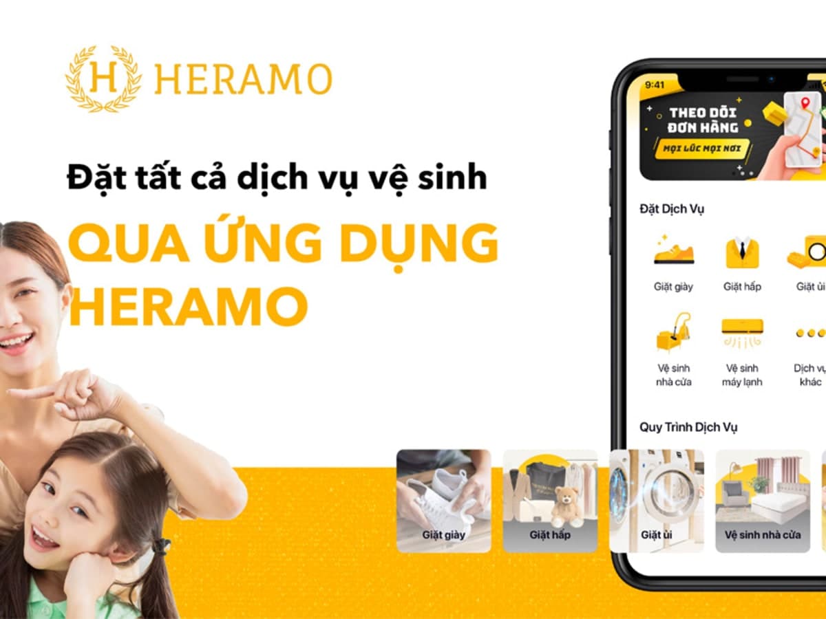 HERAMO (Gò Vấp) - Giặt Hấp, Vệ Sinh Sửa Chữa Giày, Spa Túi Xách, Giặt Sofa Nệm Rèm Thảm - Premium Dry Cleaner, Shoe & Bag Spa laundry shop in Ho Chi Minh City