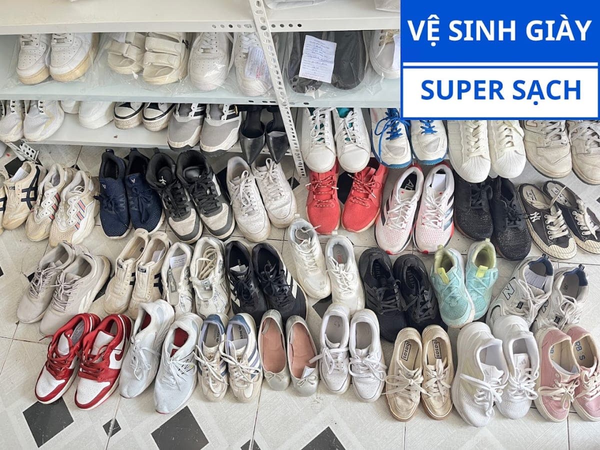 SUPER SACH LAUNDY - Laundry service - Shoes cleaning - Pick up and delivery laundry shop in Ho Chi Minh City
