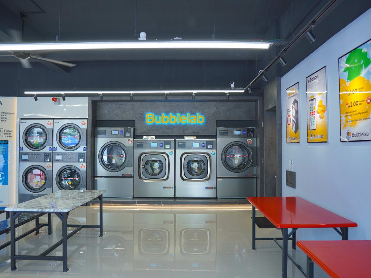 Dobi Bubblelab Setia Alam • Self-Service Laundry