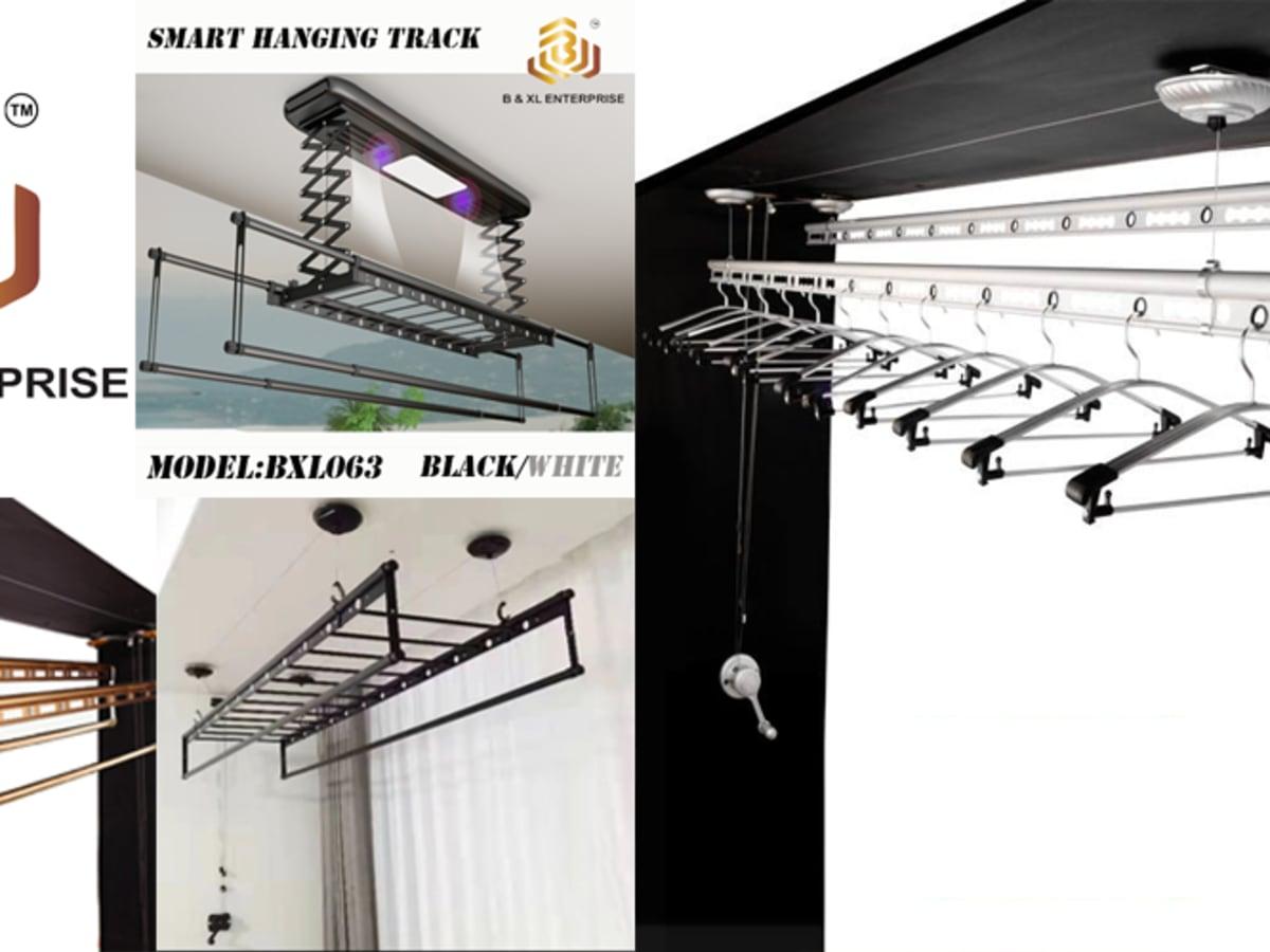 Easy Ceiling Lifting Clothes Hanger laundry shop in Kepong