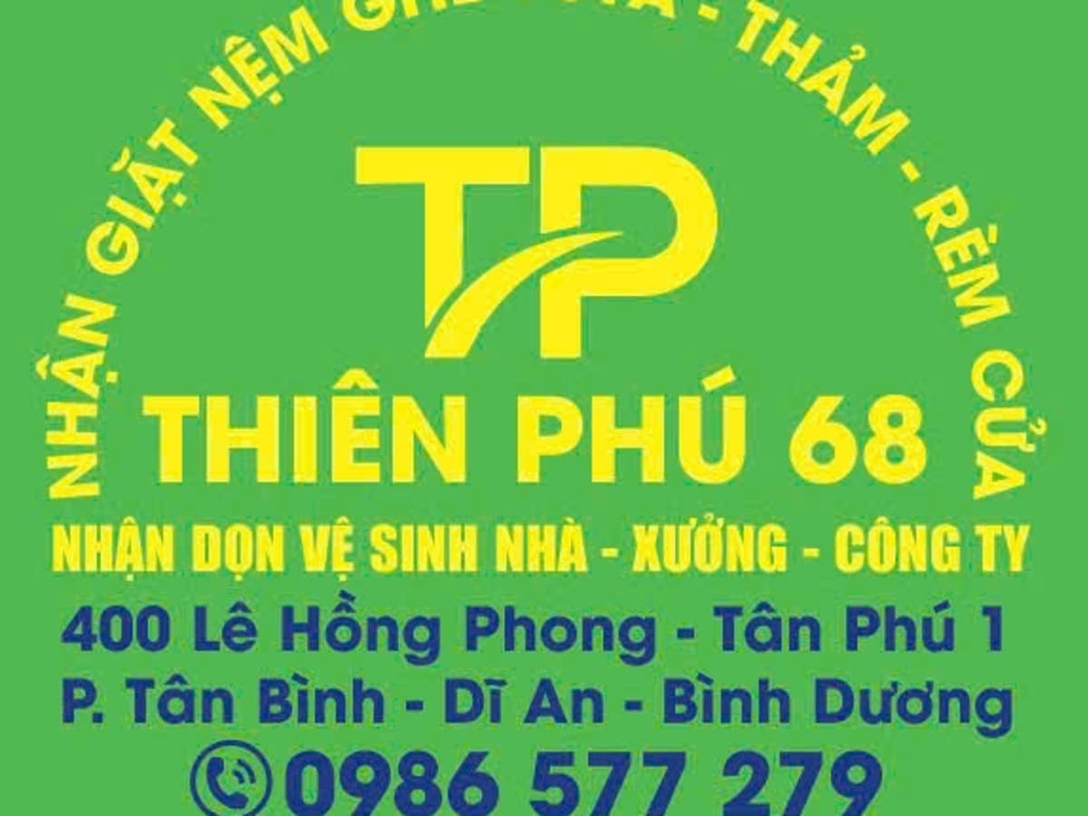 Vệ sinh công nghiệp Thiên Phú 68 laundry shop in Bien Hoa